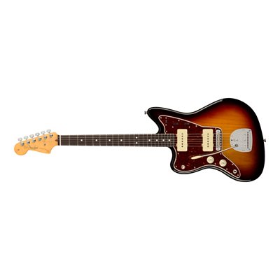 GUIT. ÉLEC. JAZZMASTER AMERICAN PROFESSIONNAL II 3-COLOR SUNBURST GAUCHÈRE FENDER