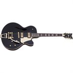 GUIT ELEC. RETRO HOLLOW BODY NOIRE SCHECTER