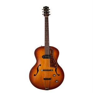 GUITARE ELEC. 5TH AV KINGPIN P90 COGNAC BURST GODIN